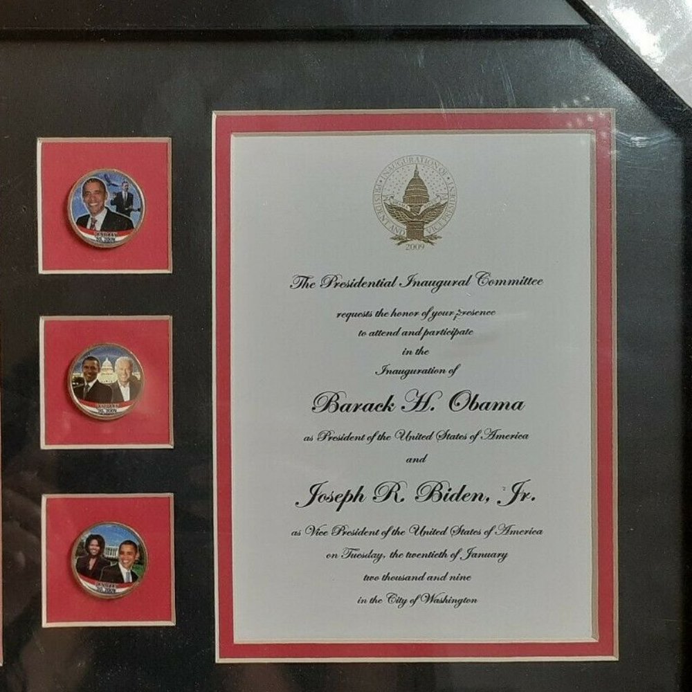 2009 Presidential Inauguration invitation Invite - Picture 7 of 8